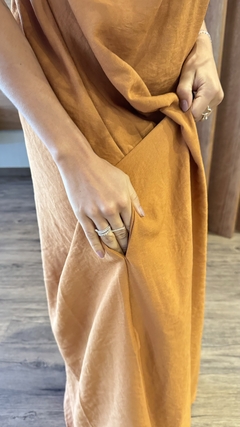 VESTIDO DECOTE CRUZADO - loja online
