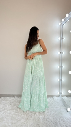 VESTIDO DECOTE PLISSADO - loja online
