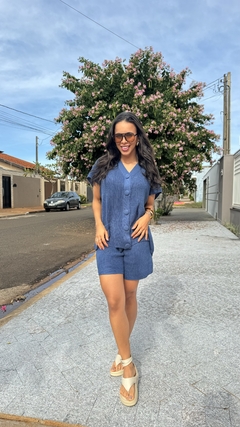 CONJUNTO TRICÔ COLETE SHORT - comprar online