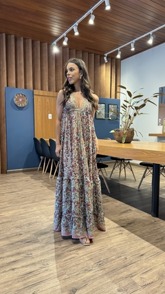 VESTIDO LONGO INDIANO na internet
