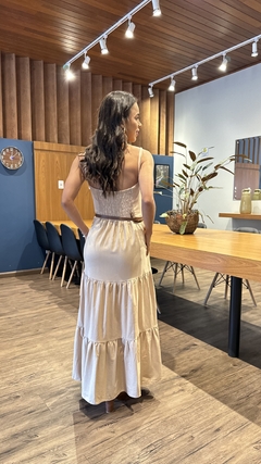 VESTIDO LINHO CAMADAS na internet