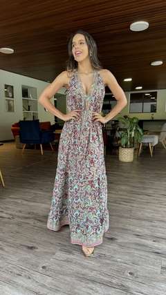 VESTIDO LONGO INDIANO - AME CLOSET