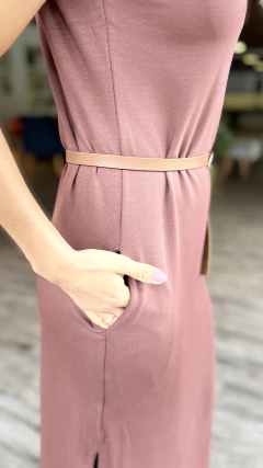 VESTIDO MOLETINHO GOLA ALTA na internet