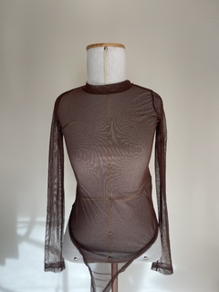 BODY TULE MANGA LONGA - comprar online