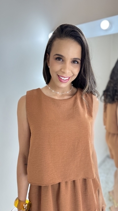 MACACÃO BOHO CURTO