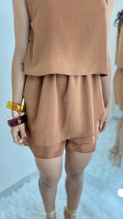 MACACÃO BOHO CURTO - comprar online