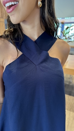 VESTIDO DECOTE CRUZADO - comprar online