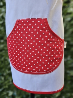 Rojo lunares, bies rojo - comprar online