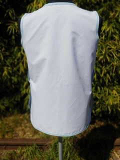 Blanco lunares Celeste Niños - comprar online