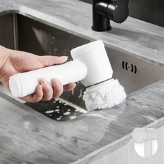 Escova de limpeza para banheiro, cozinha com 3 escovas para limpeza . Para economia de tempo e esforço diário! - Belasco Shop