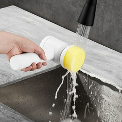 Escova de limpeza para banheiro, cozinha com 3 escovas para limpeza . Para economia de tempo e esforço diário! na internet