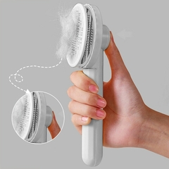Escova para gatos Pente para animais de estimação Autolimpante Escova para remover pêlos Escova para cuidados com animais de estimação Pente para desembaraçamento Beleza Pente para cães - comprar online