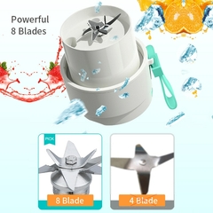 Espremedor elétrico Mini liquidificador portátil Misturadores de frutas Extratores de frutas Máquina de fazer suco multifuncional Liquidificador de smoothies - comprar online