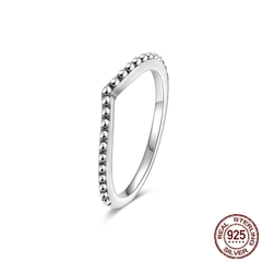 Anéis femininos de dedo de prata para mulheres originais 925 prata esterlina anel coquetel geométrico zircônia cúbica coração jóias de casamento - comprar online