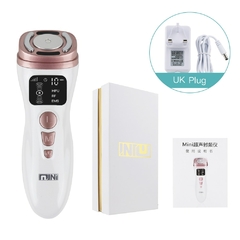 2022 Mini HIFU 2ª Geração Original EMS RF Rejuvenescimento Ultrassônico Apertar Lifting Terapia Pele Cuidados Faciais LED Anti Rugas - Belasco Shop