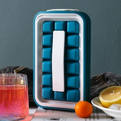 18 Grade Máquina de Bola de Gelo Chaleira Acessórios de Bar de Cozinha modelo Criativo de Cubo de Gelo 2 em 1. Recipiente Multifuncional Exclusivo