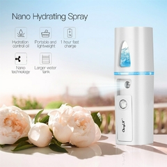 Esfoliante de Pele Ultrassônico Espátula Facial Deap Limpeza Pele Peeling Limpador de Rosto RF EMS LED Dispositivo de Beleza Mini Nano mister - Belasco Shop