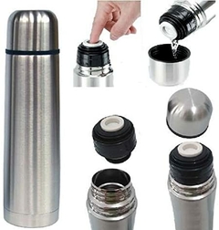 Garrafa Térmica 500ml Aço Inox Com Vacuum Inquebrável muito prática - Belasco Shop