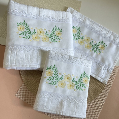 Kit Supremo Branco - Floral