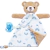 Ursinho com Prendedor de Chupeta - Azul - comprar online