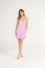 Camisola Alcinha Rosa/Corações
