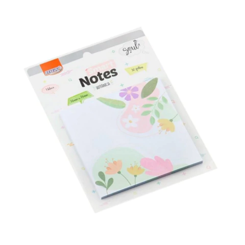 Bloquinho Auto Adesivo Floral - comprar online