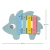 Xilofone Porco Espinho Cloudy - comprar online