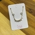 Conjunto Coração Zircônia Correntinha Banhado a Ouro 18K