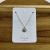 Colar Pingente Redondo Cravejado Telado e Colorido Banhado a Ouro 18K - comprar online