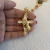 Terço Dourado Degradê - Via Sacra- SP0617 na internet