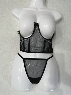 corset y tanga talla M
