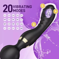 Masajeador consolador vibrador doble