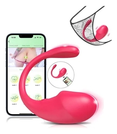 Bala vibradora en forma de espermatozoide recargable control por celular Bluetooth app