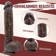 Dildo grande y grueso 27 cm x 5 cm