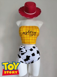 Lenceria Vaquera jessie con sombrero, unitalla