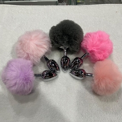 PLUG ANAL ACERO COLA DE CONEJO