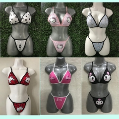 Conjunto lencería sublimado TALLA M