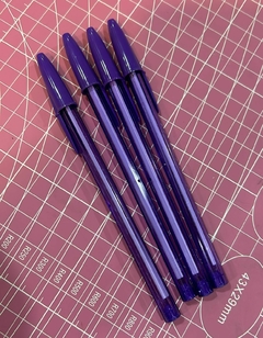 Lapicera BIC cristal VIOLETA