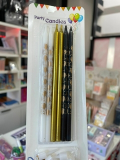 Velas con dibujos x6 - comprar online