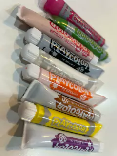 Tempera PLAYCOLOR pomo 8cm3 verde