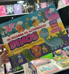 Libro PEPITO Mi pizarra de actividades DINOS