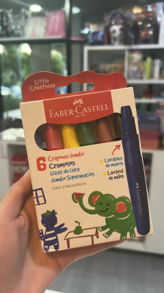 Crayones FABER CASTELL jumbo cremosos x6
