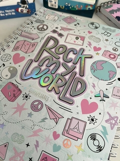 Cuaderno MOOVING A4 Tapa dura x 120 hojas rock