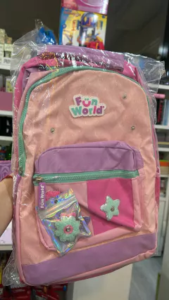 Mochila FW patch diy 17"