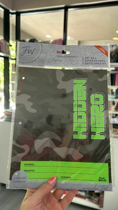 Separador FW Esc s/leng Neon (201152)