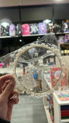 Topper torta -Corona de perlas en internet