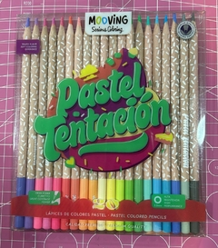 Lapices MOOVING pastel x 20