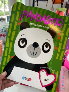 Libro SUPERPINTA Y PEGA Pandastic!