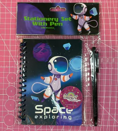 Cuaderno TRENDY espacio con lapicera