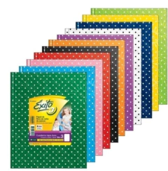 Cuaderno Exito E3 Hojas Rayadas x 48 lunares blanco